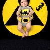 Stylish and Unique Yellow and Black Batman Baby Photography Prop