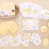 Buy Online Little Newborn Gift Set of 16 pcs in Yellow and White