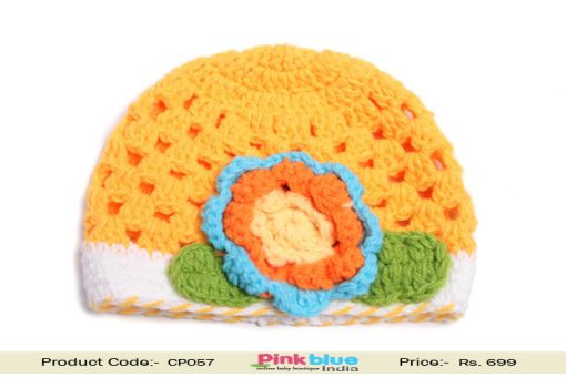 infant crochet winter cap