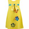 Indian Toddler Kids Western Wear Dress Yellow
