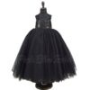 Black Party Wear Gown for Girls