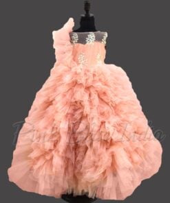 buy-girls-layered-net-gown-in-peach-color