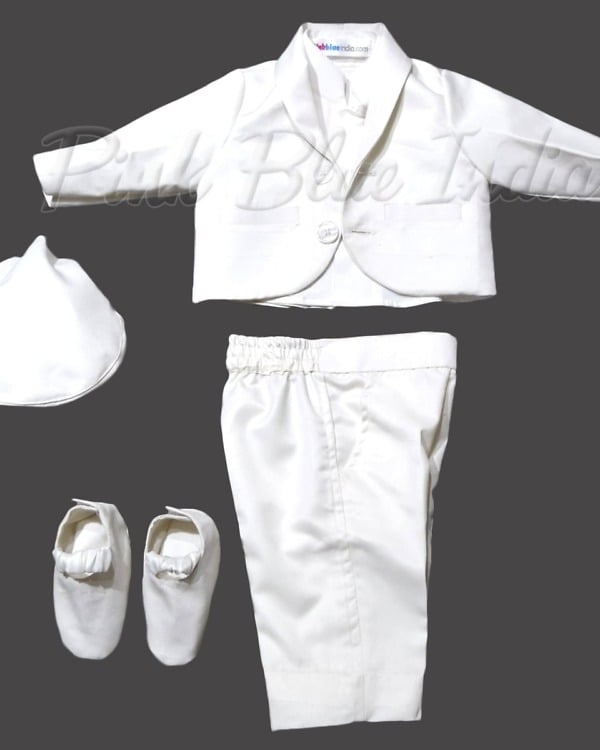 Baby boy baptism outfit suit for christening ceremony classic stylish formal wear