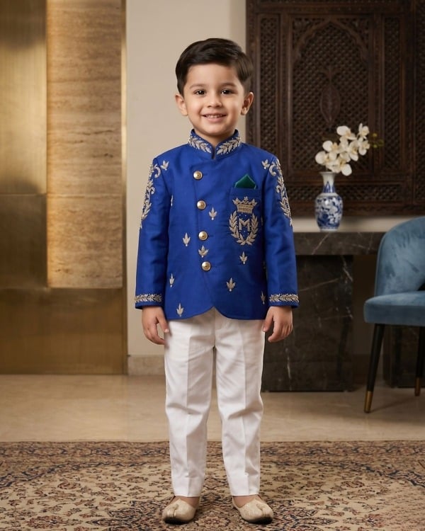 Royal Prince Theme Jodhpuri Bandhgala Suit
