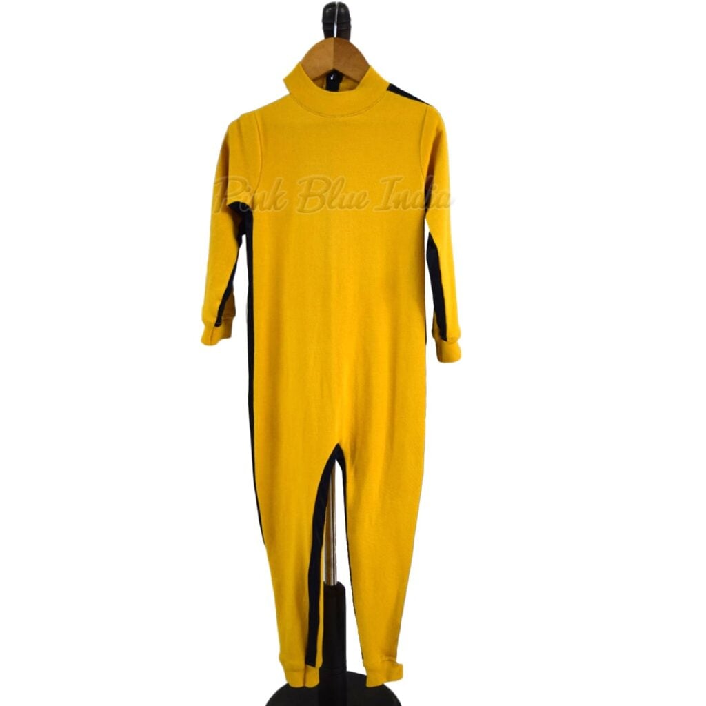Bruce Lee Yellow Jumpsuit Baby Costume