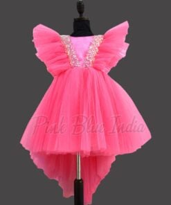 bubblegum-pink-girls-birthday-party-dress