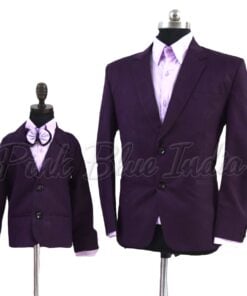 dad-&-son-matching-purple-wedding-suits