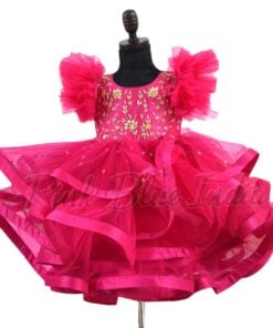 designer-magenta-pink-zardozi-hand-work-dress
