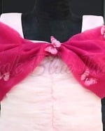 Pink bodycon party dress for baby girl, birthday celebration wear, stylish outfit