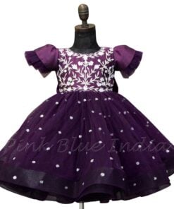 trendy-purple-girls-party-wear-gown-dress