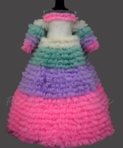 kids-girls-multicolor-gown-dress-for-party