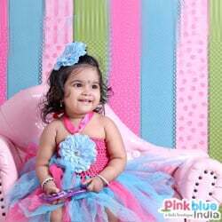 First birthday tutu dress for baby girl pink party cute princess outfit