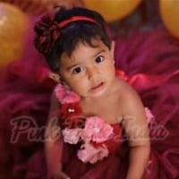 Maroon Flower Girl Tutu Dress
