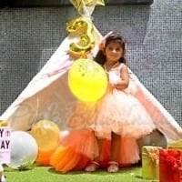 Birthday Girl Bouquet Dress Gown