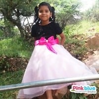Black and Pink Baby Party Dress