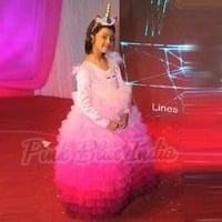 Unicorn Theme Birthday Dress