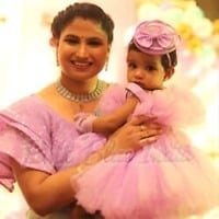 Baby Lavender Bouquet Dress