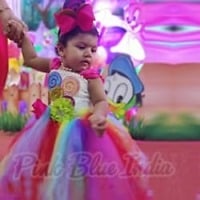 Candyland Birthday Theme Tutu Dress