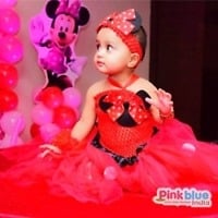 Minnie Mouse 1st Birthday Tutu Dress