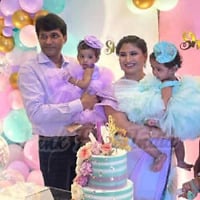 Mother Daughter Matching Gown