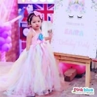 Unicorn Tutu Dress Flower Girl Princess