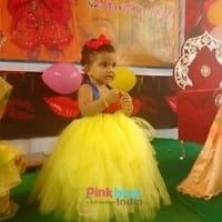 Yellow and Red Tutu Dress
