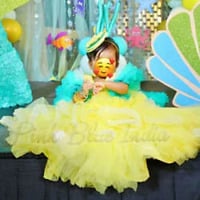 Yellow Birthday Theme Dress