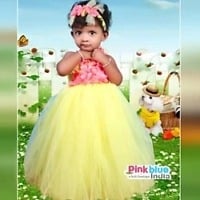 Yellow Tutu Wedding Dress
