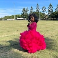 pink-heavy-ruffle-gown