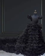 Custom princess gown for baby girl birthday party outfit elegant stylish wear