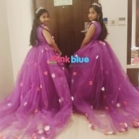 girls-long-tail-dress