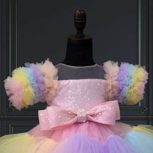 girls-unicorn-short-dress