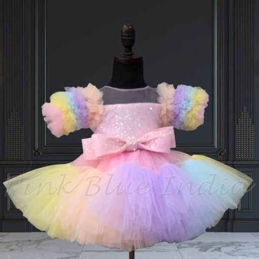 girls-unicorn-short-dress