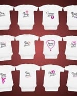 Milestone Onesies Girls