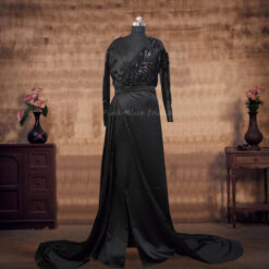 black-2-in-1-cocktail-dress-cum-gown-perfect-for-parties
