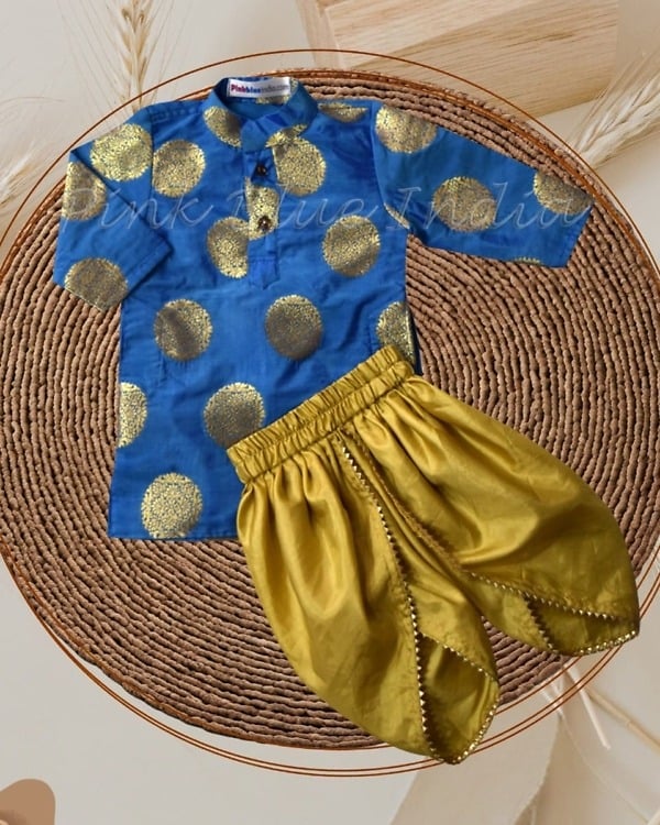 Traditional dhoti kurta for baby boys, naming ceremony, cute & elegant
