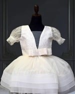 Short pink party dress, baby girls, birthday celebration, charming & comfy