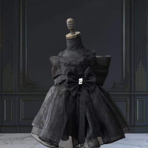 black-organza-party-wear-summer-dress-for-2-year-old-girl