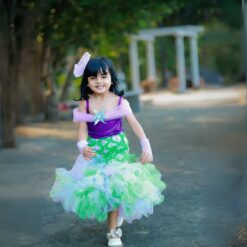 designer-mermaid-gown-with-off-shoulder-for-kids