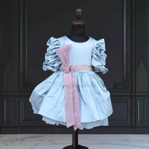 elegant-powder-blue-layered-gown-for-girls