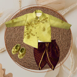 premium-1-year-old-dhoti-kurta-jacket-set-with-handwork