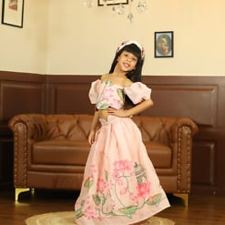 pink-party-wear-crop-top-skirt-set-for-girls