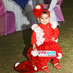 Couture Baby Girl Red Birthday Party Dress Review 