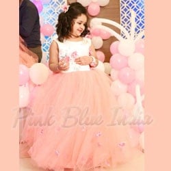 Kids Birthday Party Gown, Flower Girl Dress