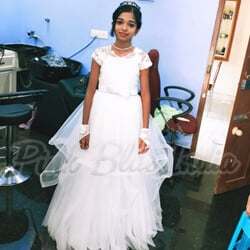 First Holy Communion Dress happy client diary photo
