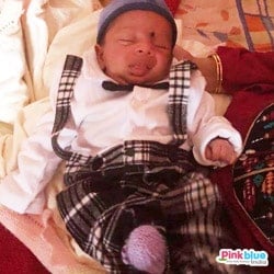 Newborn Baby Boy Bow tie Formal Romper Suit
