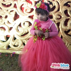 Toddler Pink Birthday Party Tutu Dress