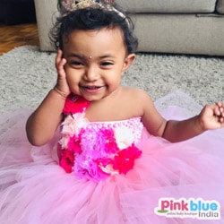 1st Birthday Pink Tutu Dress