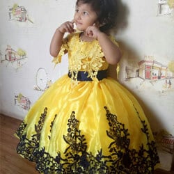 Indian Style Ball Gown Girls Dress