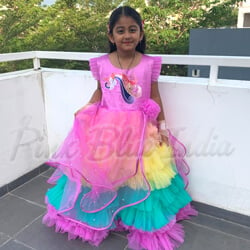 Baby Girl unicorn Party Dress happy client diary Image